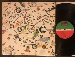 LED ZEPPELIN III - 1970 1st US Press Atlantic LP Mastercraft - BEAUTIFUL EX - Picture 1 of 6