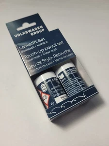 Original Volkswagen Audi Lackstift-Set LA7C Mondsteingrau A7C  NEU - Bild 1 von 1