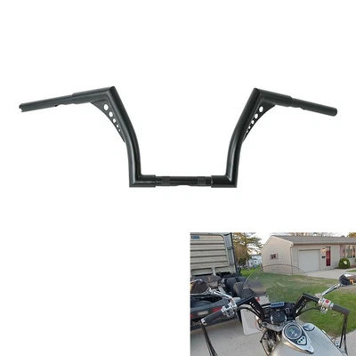 10" Rise Ape Hangers Handlebar For Honda Shadow VT750RS Foto 1 de 4