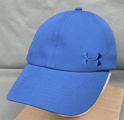Gorra Under Armour para mujer para correr con tirantes azul talla única Foto 1 de 4
