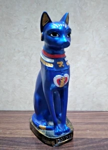 Göttin Bastet Katze Isis ANTIK ALTÄGYPTISCH Statue massiver schwerer Stein... - Picture 1 of 14