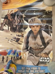 Star Wars The Phantom Menace Poster 17" x 22"-1999 New Rolled W Taco Bell Coupon - Picture 1 of 15