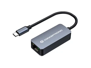 CONCEPTRONIC ABBY12GC 2,5G Ethernet USB 3.2 Gen 1 Adapter, Wake-on-LAN, kompatybilny - Zdjęcie 1 z 5