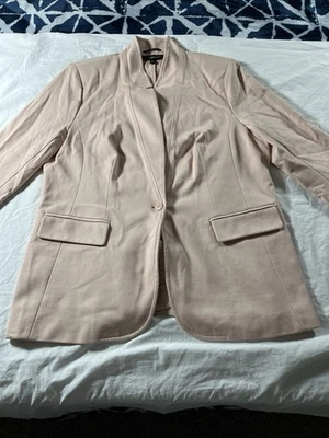 Blazer para mujer Lane Bryant The Bryant talla 16 rosa ponte leer detalles Foto 1 de 4