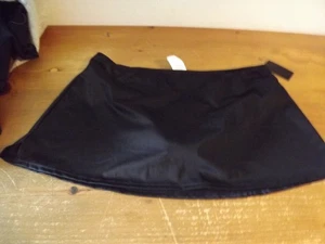 NEW JANTZEN BLACK SWIMSKIRT BOTTOM skort SIZE 14 NWT - Picture 1 of 7