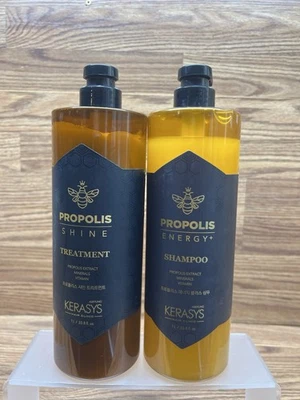 KERASYS Propolis Honey Bee Glue Shampoo+Treatment 1000 ml [Made in KOREA] - Image 1 of 4
