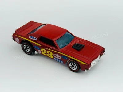 Hot Wheels Redline TORINO STOCKER Red Enamel Flying Colors Very Nice !! - Image 1 of 4