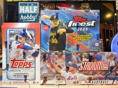 Los Angeles Dodgers Hobby Box BREAK 22-25 MLB 1/2 Topps Update 1/3 Topps Finest - Image 1 of 4