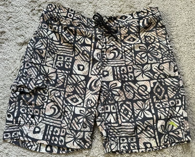 Pantalones Cortos de Natación TOMMY BAHAMA Relax Para Hombre Talla XXL Gris y Tostado Floral Foto 1 de 4
