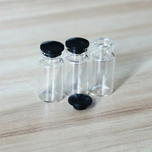 2ML DIY Wedding Jars Crafts Containers Cork Bottles Empty Tiny Glass Vial - Picture 1 of 6