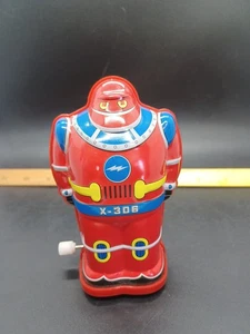 Blechroboter X-306 Aufziehspielzeug - Bild 1 von 5