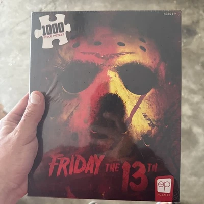 New Sealed Friday the 13th 1000 Piece Puzzle Jason Voorhees 1000 pc - Image 1 of 2