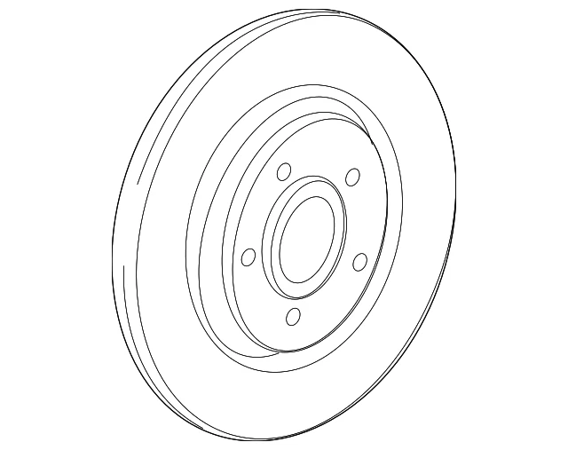 Ford 2005-2019 genuino - Rotor 5U2Z-1V125-GD Foto 1 de 3