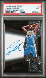JAMAL MURRAY 2016 PANINI SELECT ROOKIE AUTO CARD #231/299 PSA MINT 9! - Picture 1 of 1