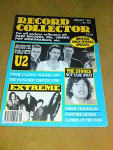 RECORD COLLECTOR #161 - U2 - JAN 1993  - Picture 1 of 1