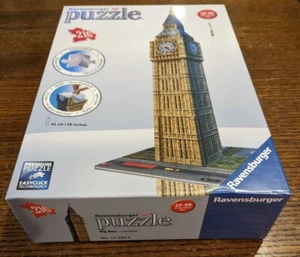 Ravensburger Big Ben 3D Puzzle London 216 Plastic Pieces Sealed New - Picture 1 of 10