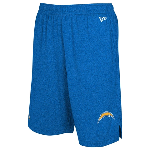 New Era Los Angeles Chargers NFL Men's Ground Running Performance Shorts, Blue Cover