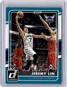 2015-16 Donruss Jeremy Lin Basektball Card Charlotte Hornets #67 - Picture 1 of 2