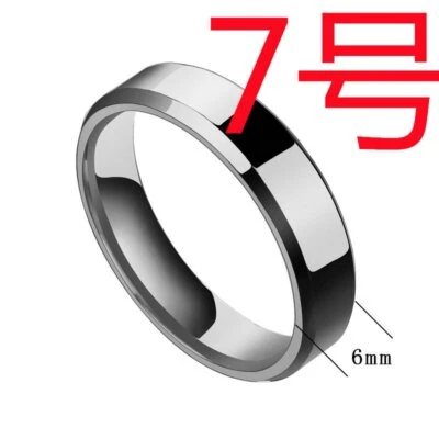 Anillo personalizado de acero inoxidable grabado amor promesa mejor regalo para mujeres hombres Foto 1 de 4