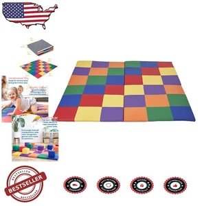 Vibrant Assorted Folding Activity Mat – Safe Play Area for Infants & Toddlers - Picture 1 of 12
