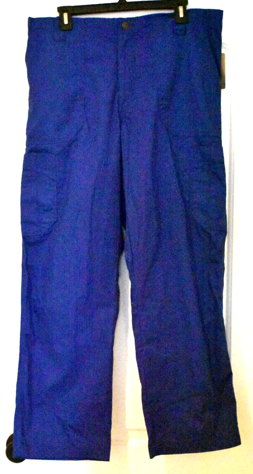 Carhartt Ripstop Scrub Pants Men’s Size M Blue Cargo 8 Pocket C54108