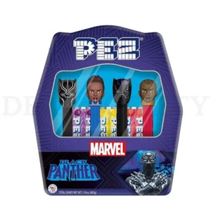 Disney Pez Marvel Pantera Negra Set de Regalo Caja Sellada de Lata Caramelo Juguete Regalo - ¡Nuevo! - Imagen 1 de 1
