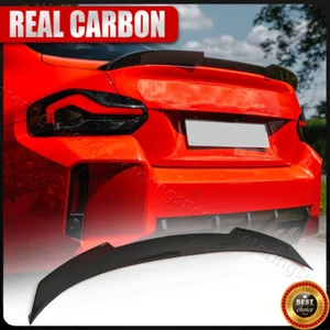 REAL Carbon Rear Trunk Spoiler Wing Lid for BMW G42 G87 230i 220i M2 Coupe 22-25 - Bild 1 von 16