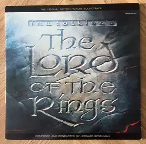 The Lord Of The Rings Soundtrack 2LP Fantasy LOR-1 1978 NM/VG+ - Picture 1 of 7