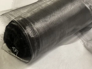 Sheer Plain Organza Fabric Voile Drape Bridal Wedding Dress Material, 148cm Wide - Picture 1 of 3