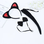  3 Pcs Girl Toddler Clothes Halloween Costumes Cat Ears and Tail Aldult