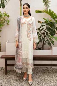 Pakistanisches Designerkleid. Pakistanischer indischer Bollywood-Designer. - Bild 1 von 4