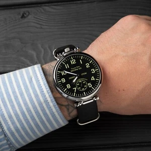 Orologio da polso militare sovietico vintage Molnija Storm Tadj Bek 333, anni 80 meccanico - Foto 1 di 5