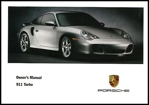 911 2002 PORSCHE TURBO Manuale Del Proprietario Libro 996 - Immagine 1 di 1