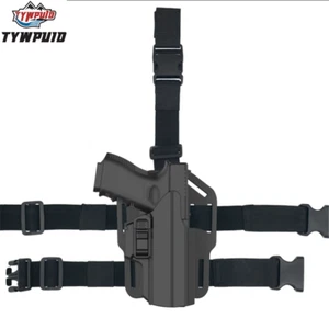 TYWPUID Universal Polymer Shooting Gear IPSC Holster with Dropleg platform - Picture 1 of 4