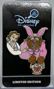 Disney Shopping 2007 Easter Beauty And The Beast Bunny Beast LE 250 Pin