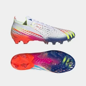Adidas Predator Edge .1 Césped Artificial Bajo Talla 13 Blanco PVP £180 GZ6107 - Imagen 1 de 12