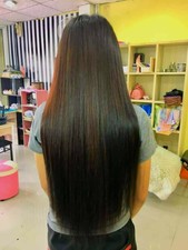 Echthaarzopf Schnitthaar Zopf Pferdeschwanz 49cm !!! 