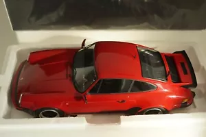 1:12 Minichamps Porsche 911 Turbo 1977 CARMINE #125066114 - WH058 - Imagen 1 de 5