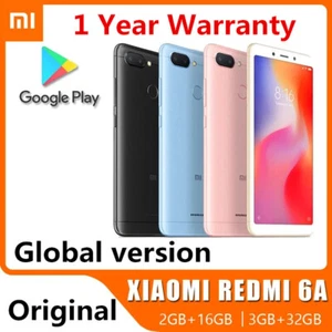 Xiaomi Redmi 6A 16/32GB Dual SIM 13MP Unlocked Android Global version Phone NEW - Picture 1 of 14