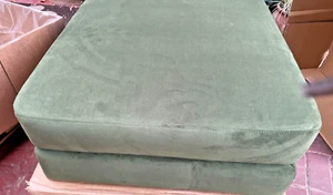 swyft ottoman stool model 08 velvet. wine 78 x 64 x 43 cm - Picture 1 of 5