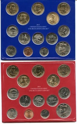 2013 P & D US Uncirculated Mint Set 28 Coin United States Philadelphia & Denver - Image 1 of 4