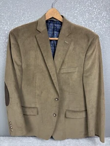 Ralph Lauren Blazer 44R Corduroy Men Brown Elbow Patches Sport Coat Suit Jacket - Picture 1 of 11