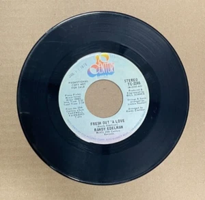 RANDY EDELMAN 20TH CENTURY RECORDS 45 FRESH OUT' A LOVE PROMO COPY MONO STEREO - Picture 1 of 2