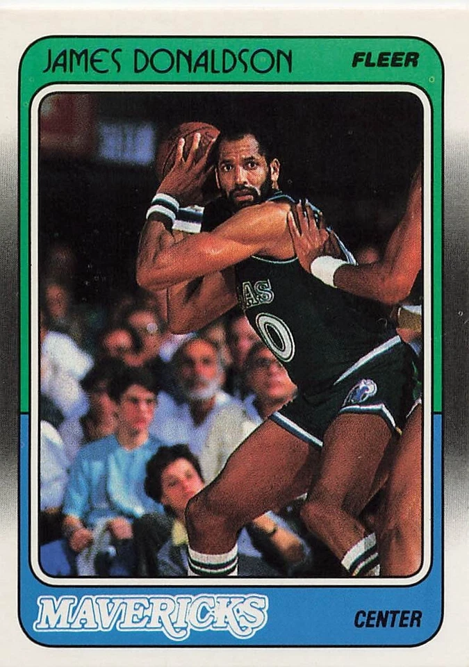 JAMES DONALDSON 1988-89 FLEER BASKETBALL #28 - Image 1 of 1