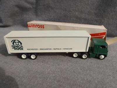 Camión remolque tractor diecast Winross Seneca Paper Warren escala 1/64 Foto 1 de 4