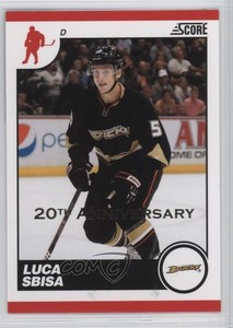 2010-11 Score 20th Anniversary Luca Sbisa #48