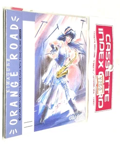 JAPAN ANIME ORANGE ROAD  INDEX CARD J-CARD  12 SHEETS   Audio Tape New! - Picture 1 of 4