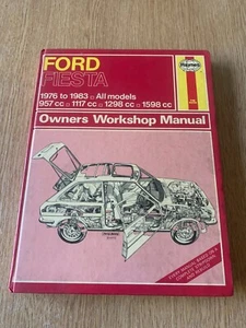 Ford Fiesta MK1 XR2/Sport Haynes Workshop Repair Manual 76-83 - Picture 1 of 22