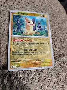 POKÉMON TCG MORPEKO 072/167 MASCHERA CREPUSCOLARE REVERSE HOLO INGLESE - Foto 1 di 2