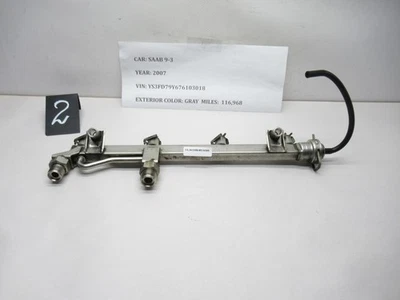 2007-2011 Saab 9-3 Engine Fuel Rail Injection 55556681 OEM Foto 1 de 4